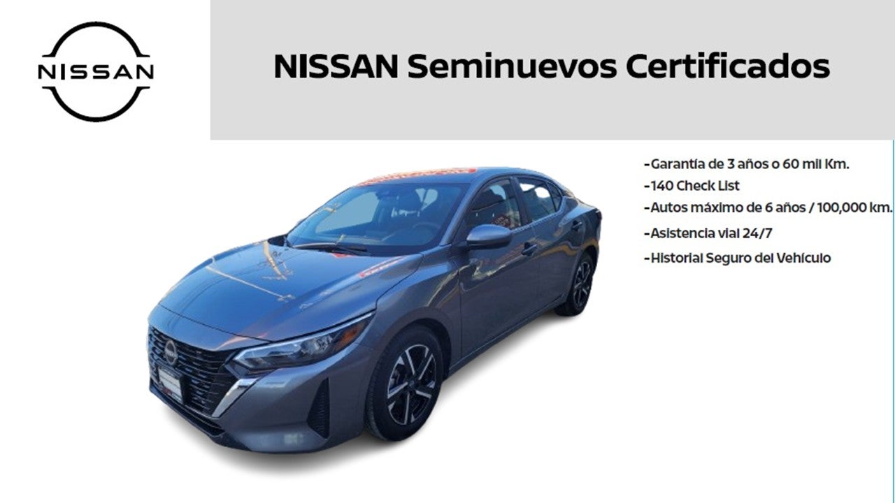 2024 Nissan SENTRA 4P SENSE L42.0 MAN