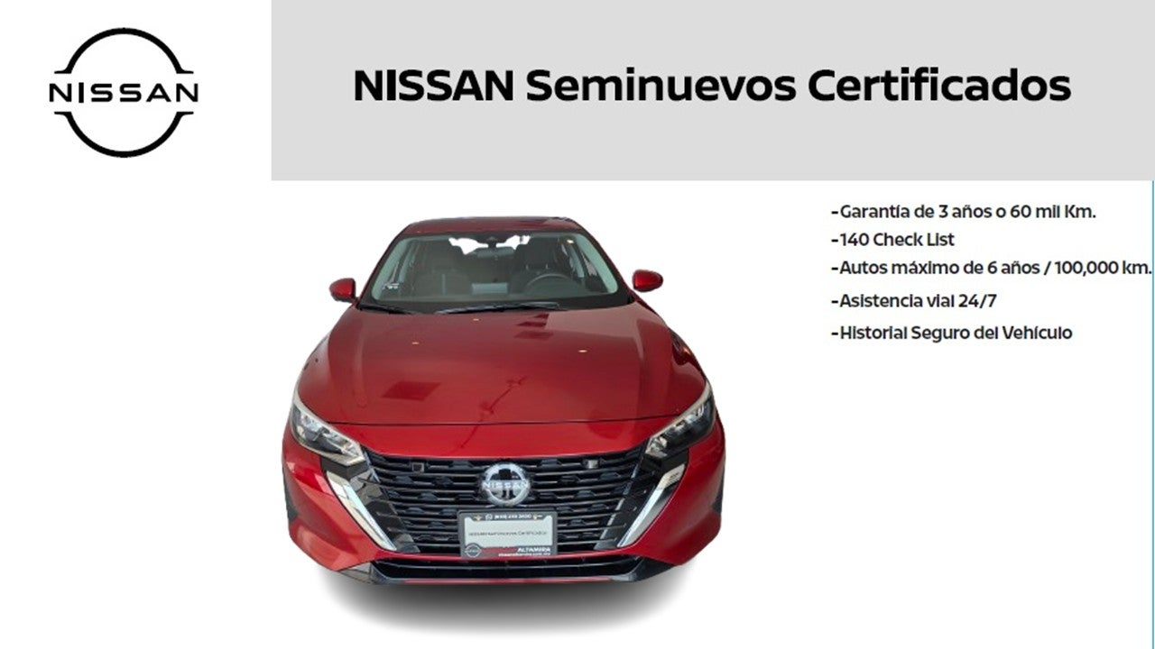 2025 Nissan SENTRA 4P ADVANCE L42.0 MAN