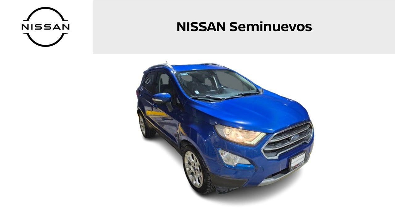 2018 Ford ECOSPORT 5 PTS TITANIUM TA AAC PIEL QC F NIEBLA RA-17